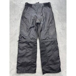BILT Blorp 2 Motorcycle Pants Mens 30 Black Mesh Convertible Dirt Bike Riding